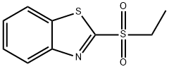 2-(エチルスルホニル)ベンゾチアゾール 化学構造式
