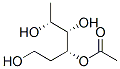 3-O-アセチル-2,6-ジデオキシ-D-lyxo-ヘキソース 化学構造式