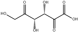 D-threo-2,5-ヘキソジウロソン酸 化学構造式
