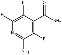 2-AMINO-3,5,6-TRIFLUORO-PYRIDINE-4-CARBOXAMIDE Struktur