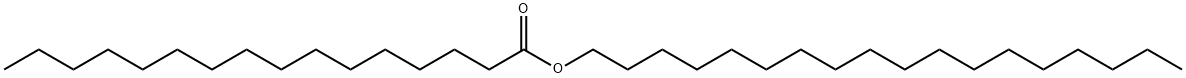 パルミチン酸オクタデシル 化学構造式