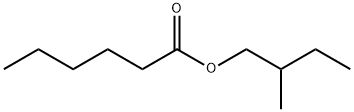 カプロン酸2-メチルブチル 化学構造式