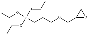 3-缩水甘油醚氧基丙基三乙氧基硅烷, 2602-34-8, 结构式