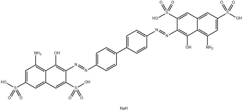 二氨基蓝 BB, 2602-46-2, 结构式