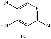 3,4-二氨基-6-氯吡啶, 2604-40-2, 结构式