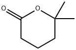 6,6-Dimethyltetrahydro-2H-pyran-2-one Structure