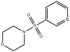 4-(砒啶-3-基磺酰)吗啉 结构式