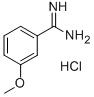 3-甲氧基苯甲脒盐酸盐 结构式