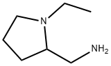 N-乙基-2-氨甲基吡咯烷 结构式