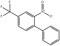2-NITRO-4-TRIFLUOROMETHYL-BIPHENYL Structure