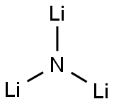 氮化锂, 26134-62-3, 结构式