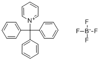 四氟硼酸三苯甲基吡啶鎓 结构式