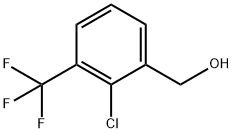 2-CHLORO-3-(TRIFLUOROMETHYL)BENZYL ALCOHOL Struktur