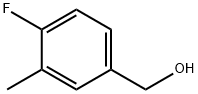 (4-フルオロ-3-メチルフェニル)メタノール 化学構造式