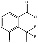 3-フルオロ-2-(トリフルオロメチル)ベンゾイルクロリド 化学構造式