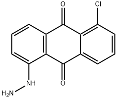 1-CHLORO-5-HYDRAZINO-9,10-ANTHRACENEDIONE Structure