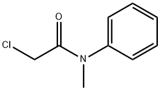 2-氯-N-甲基-N-苯基乙酰胺, 2620-05-5, 结构式