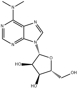 N6,N6-二甲基腺苷 结构式
