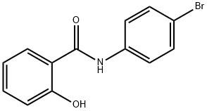 4'-ブロモサリチルアニリド 化学構造式
