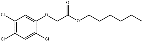 hexyl (2,4,5-trichlorophenoxy)acetate Struktur