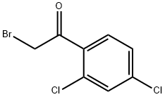 2-溴-2',4'-二氯苯乙酮 结构式