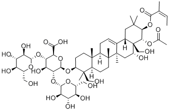 七叶皂苷 IB, 26339-90-2, 结构式