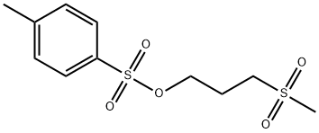 toluene-4-sulfonic acid 3-Methanesulfonyl-propyl ester Structure