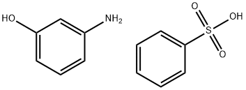 ベンゼンスルホン酸3-アミノフェニル 化学構造式