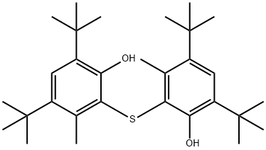 2,2'-thiobis[4,6-di-tert-butyl-m-cresol]  Struktur