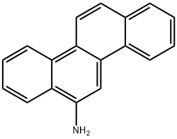 クリセン-12-アミン 化学構造式