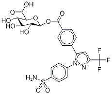 1-[4-[1-[4-(AMinosulfonyl)phenyl]-3-(trifluoroMethyl)-1H-pyrazol-5-yl]benzoate] β-D-Glucopyranuronic Αcid