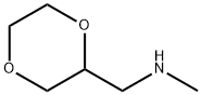 [1,4]DIOXAN-2-YLMETHYL-METHYL-AMINE, 264254-04-8, 结构式
