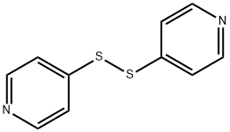 4,4'-ジピリジルジスルフィド 化学構造式