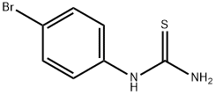 (p-ブロモフェニル)チオ尿素 化学構造式