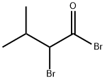 2-Bromo-3-methylbutanoyl bromide Struktur