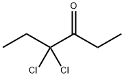 3-Hexanone,  4,4-dichloro- Structure