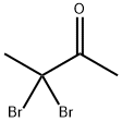 3,3-Dibromobutane-2-one Structure