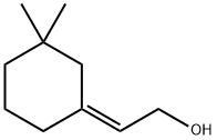 (2Z)-2-(3,3-二甲基环己亚基)-乙醇, 26532-23-0, 结构式