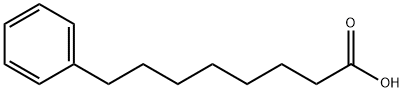 8-フェニルオクタン酸 化学構造式