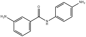 3,4′-ジアミノベンズアニリド 化学構造式