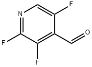 2,3,5-三氟吡啶-4-甲醛 结构式