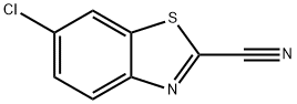 6-氯-2-氰基苯并噻唑 结构式