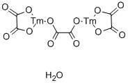 THULIUM OXALATE HYDRATE Structure