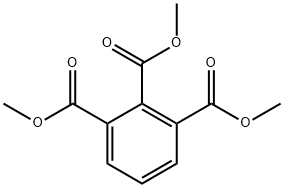 三甲基1,2,3-苯三甲酸, 2672-57-3, 结构式
