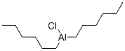 クロロジヘキシルアルミニウム 化学構造式