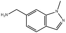 (1-Methyl-1H-indazol-6-yl)MethanaMine Structure