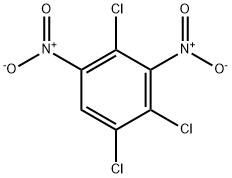 3,5-ジニトロ-1,2,4-トリクロロベンゼン 化学構造式
