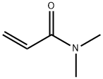 N,N-ジメチルアクリルアミド 化学構造式