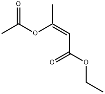 ethyl 3-(acetoxy)isocrotonate 结构式