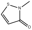 2-Methyl-4-isothiazolin-3-one Structure